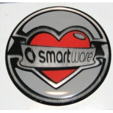 smart car Badge / Decal - "Love" smartware 